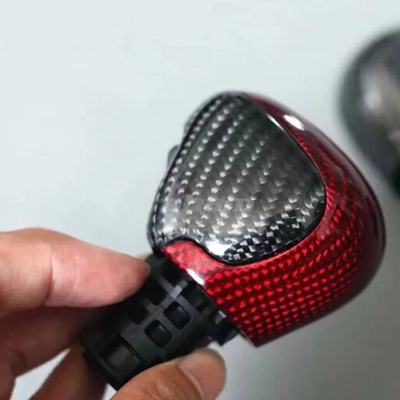 

High Quality Customize Carbon Fiber Car Shift Knob Fit For Toyota C-HR CHR 2016 2017 2018 2019 2020 Gear Head Shift