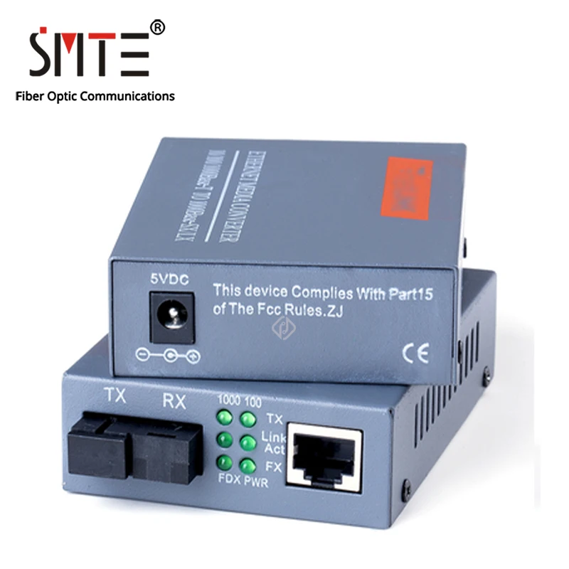 

NetLink Gigabit Fiber Media Converter HTB-GS-03-40km/60km A/B 10/100 Мбит/с SC RJ45 порт, одномодовый блок питания