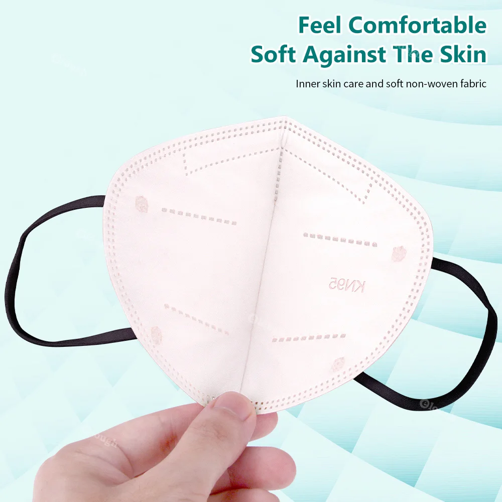 CE ffp2mask KN95 Mascarillas FPP2 Adult Homologada 5 Layer Breathable Face Masks Reusable FFP2 Respirator Mouth cover fp2 Masque