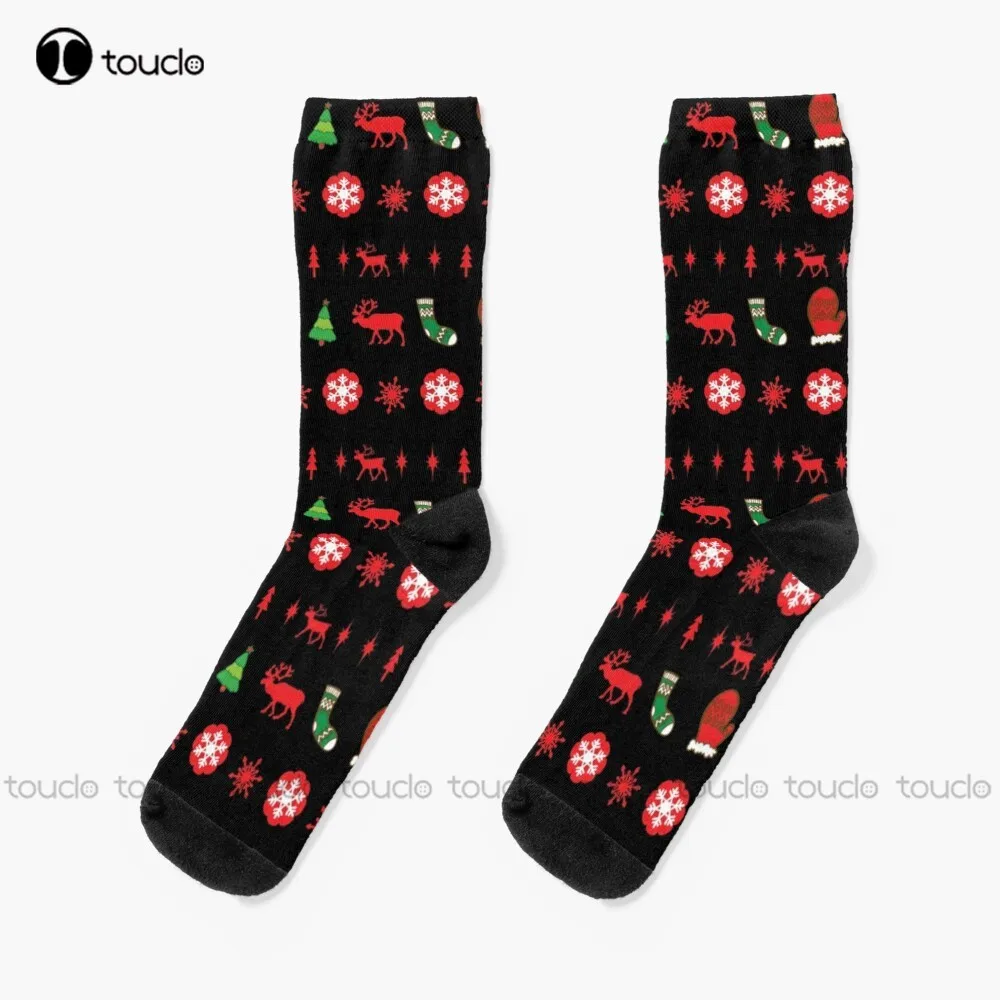 Merry Ugly Christmas  Car Ugly Christmas Sweater  Socks Bride Socks Unisex Adult Teen Youth Socks Christmas Gift Custom Sock