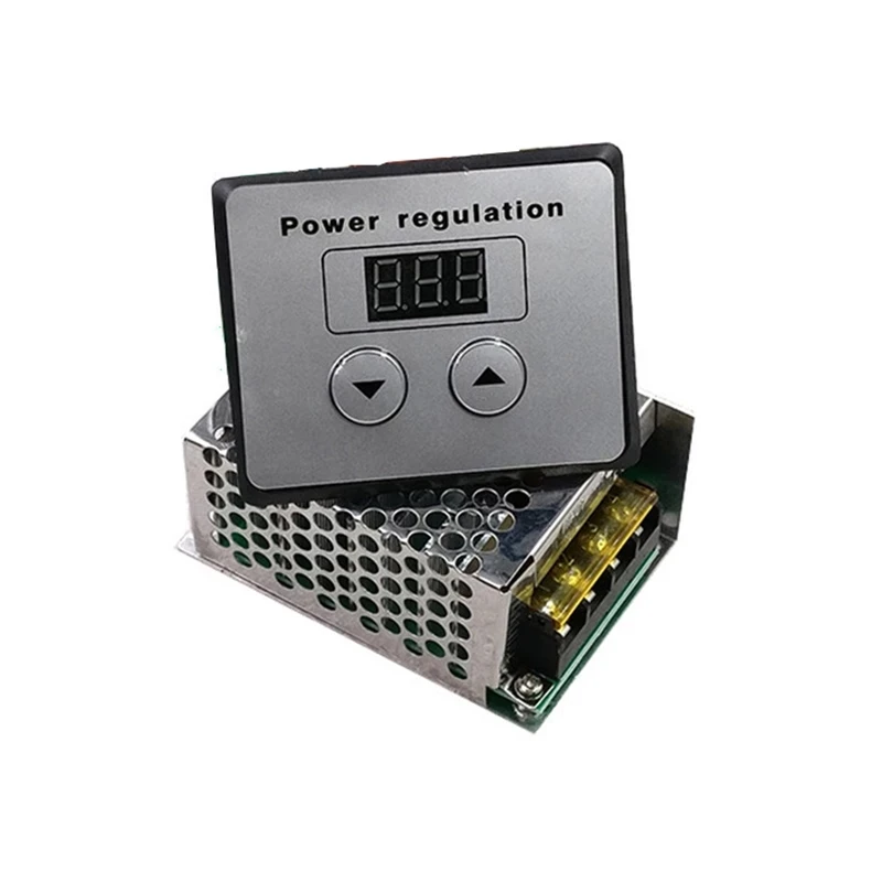 AC 220V 4000W SCR Voltage Regulator Dimming Dimmers Motor Speed Controller Thermostat Electronic Voltage Regulator Module