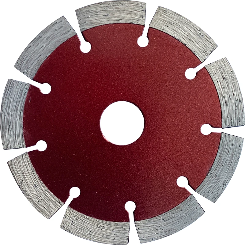 125x10x22.23-15.88mm  blue color cold press segment diamond saw blade for bricks, granite,marble and concrete.cutting tools