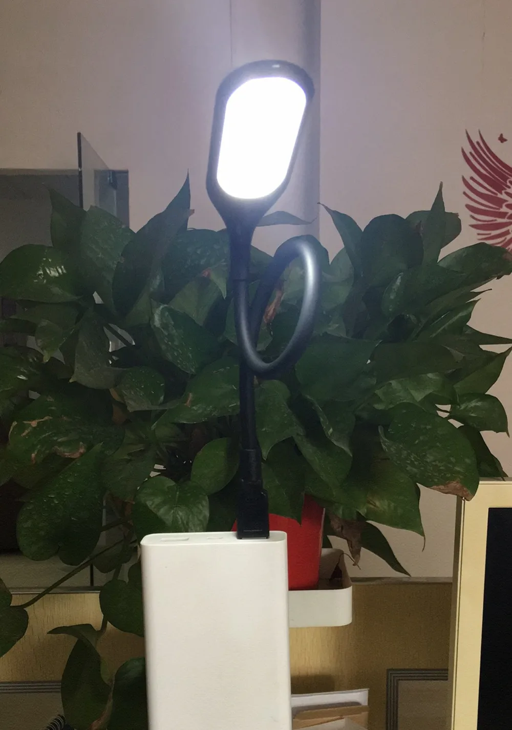 Lampka do czytania USB, lampa LED USB, 3 jasność dotykowa możliwość przyciemniania z elastyczną gęsiej szyi, lampa przenośny stół do laptopa Notebook