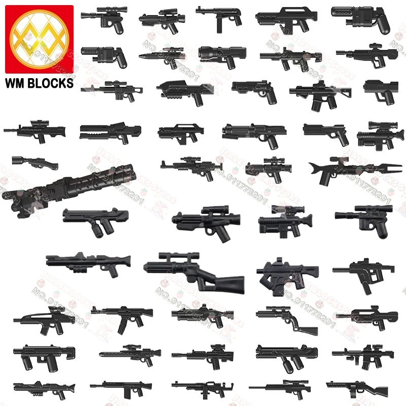 50-pz-lotto-modello-di-arma-pacchetto-di-pistole-stella-w-serie-di-film-pistole-blaster-accessori-militari-blocchi-di-costruzione-fai-da-te-giocattoli-per-bambini-regalo