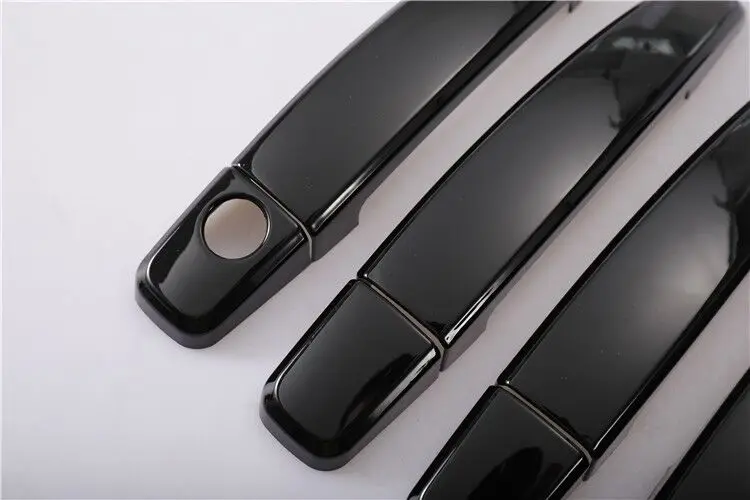 For Chevrolet Cruze 2008-2013 Captiva 2006-2013 Chrome Black Car Door Handle Cover Trim Stickers Styling Accessories