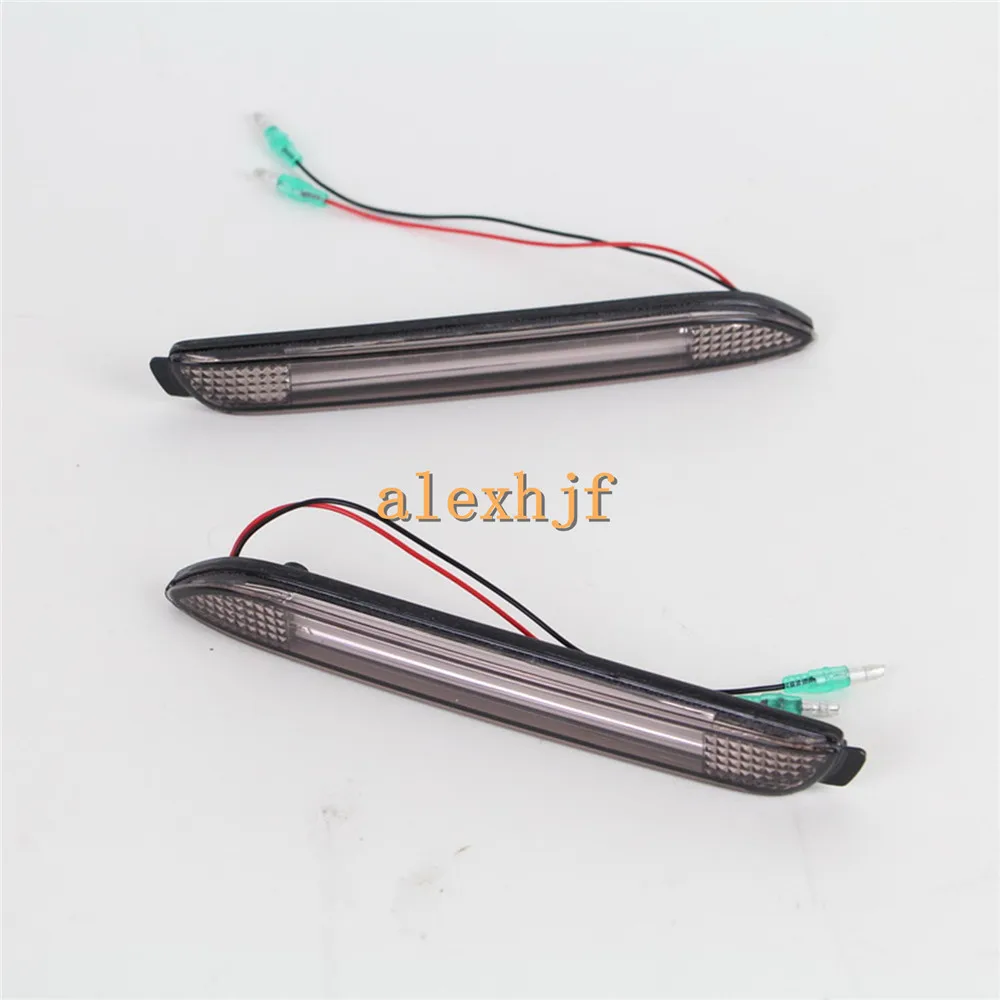 July King Light Guide LED Brake Lights Night DRL Case for Toyota Camry Reiz E'Z Aurion Avalon Aygo Sienna Lexus IS F, Grey shell