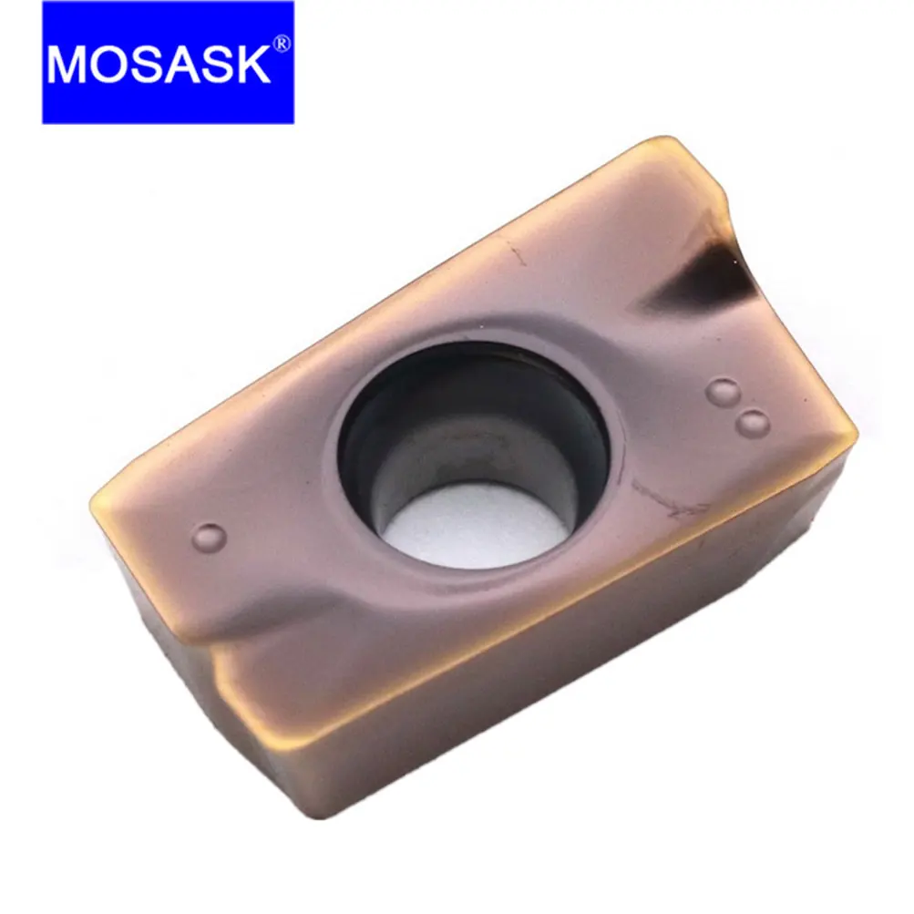 MOSASK 10 stücke APMT 1135 1604 PDER ZP60 Edelstahl Verarbeitung BAP300 Cutter CNC Drehmaschine Ende Mühle Fräsen Hartmetall Einsätze