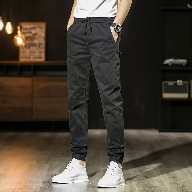 Cotton Leisure Mens Autumn Pencil Pants Military Beam Feet Men Camouflage  Pants  Motion Comfortable Cargo Trousers Camo Jogger