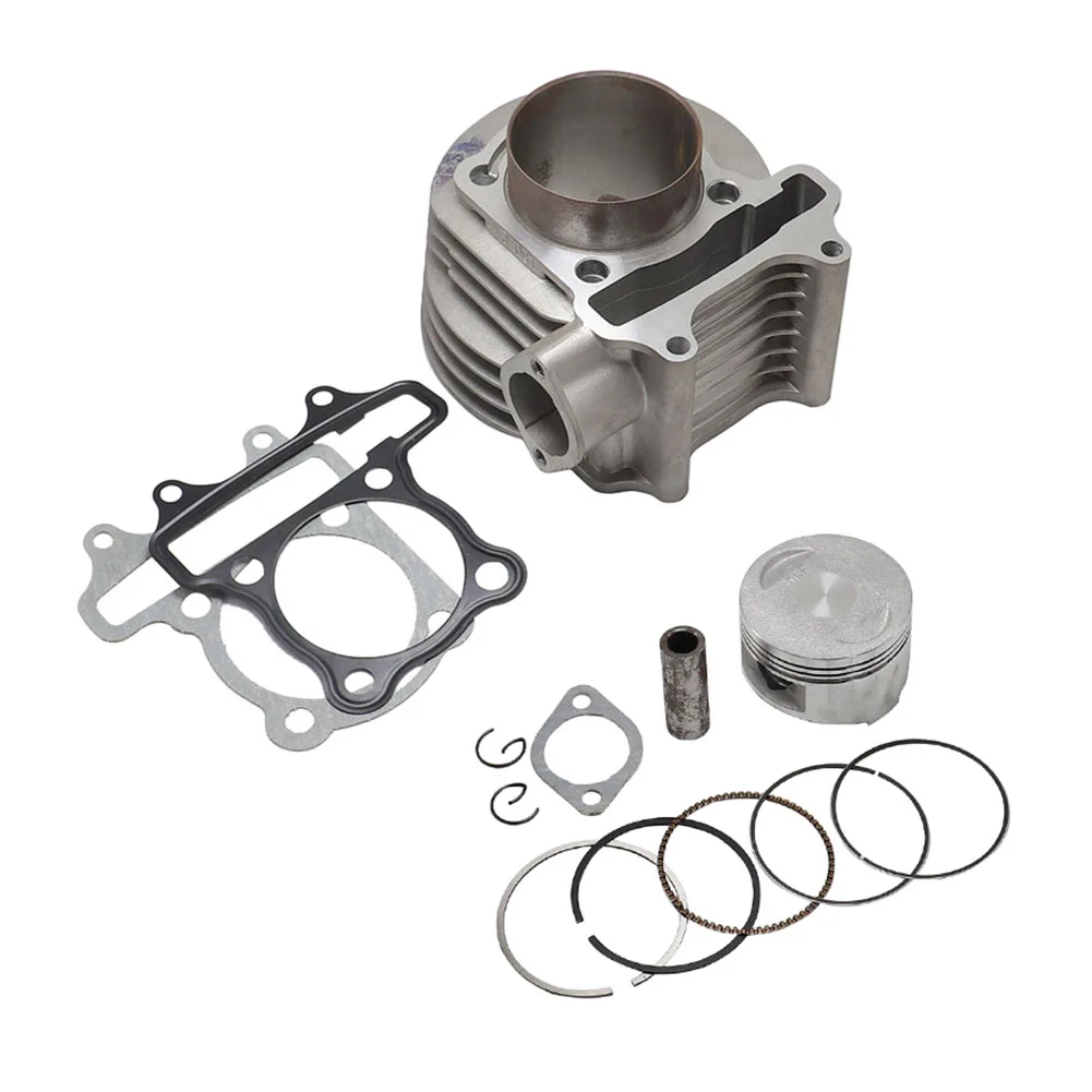 58.5mm Performance 155cc Big Bore Cylinder Kit & Head Gasket Piston Set For GY6 125cc 150cc Scooter