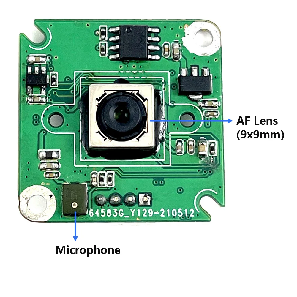 Manufacturer 16 MP USB AutoFocus Camera Module With Sony Sensor IMX298 4656x3496 4K 8K UVC Board WebCam  AF Lens