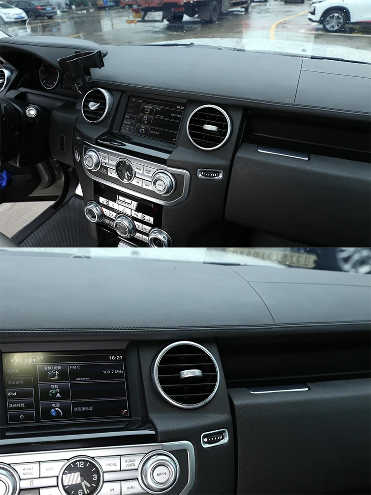For Land Rover Discovery 3/Discovery 4 2004-2016 Car Dashboard Air-conditioning Air Outlet Adjustment Rod Decorative Cover Trim
