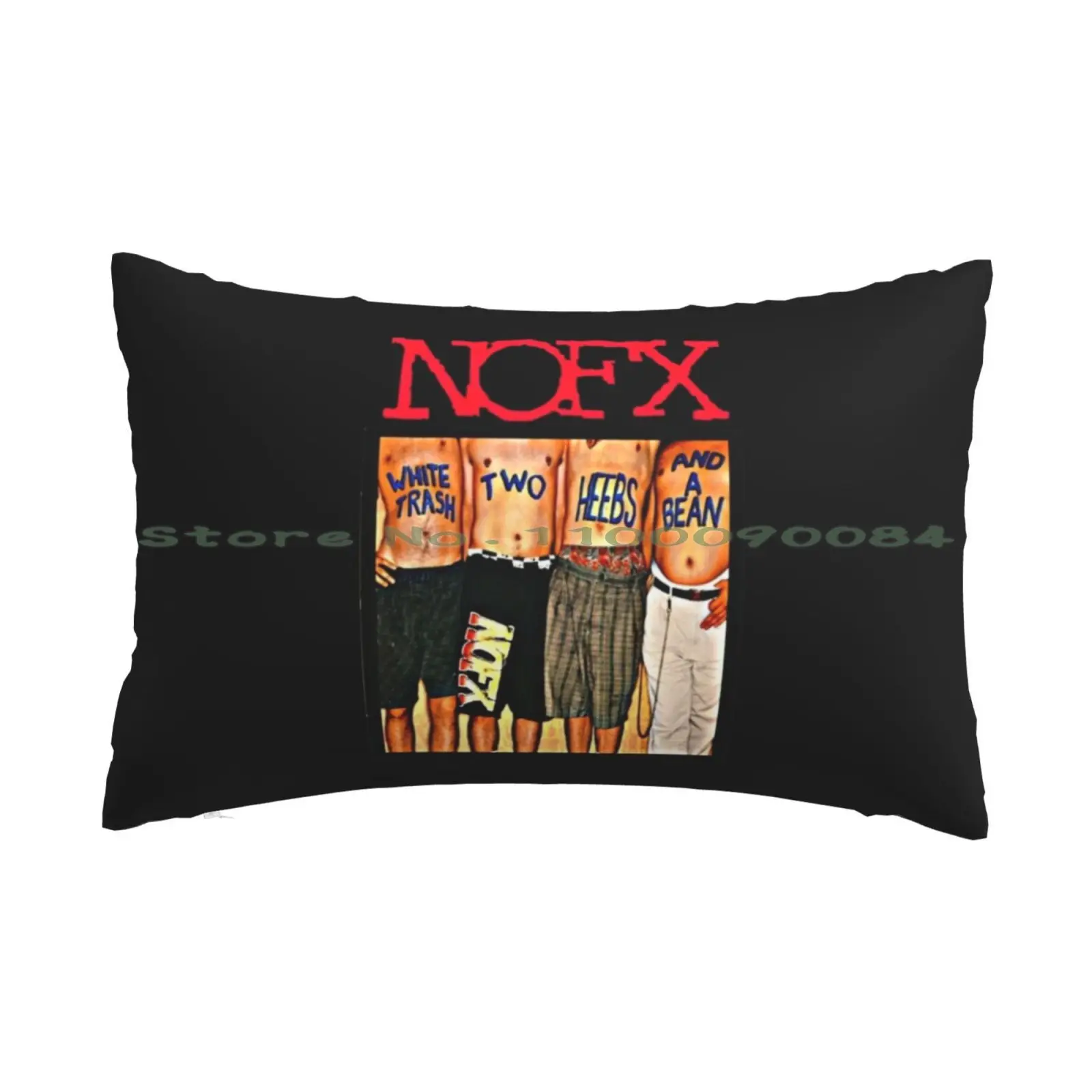 Nofx Pillow Case 20x30 50*75 Sofa Bedroom God Emperer The Emperor Protects 41k 40000 Emperor God Emperor God Emperor Trust In