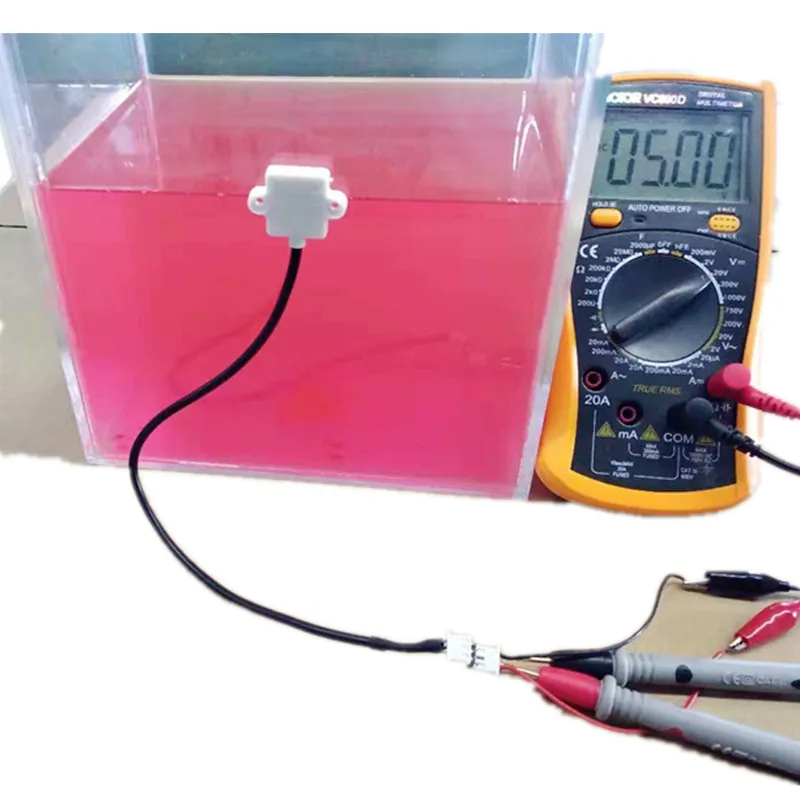 

2 шт. маленький и тонкий неметаллический датчик уровня жидкости, емкостный датчик контроля уровня воды вместо обнаружения плавающего шара