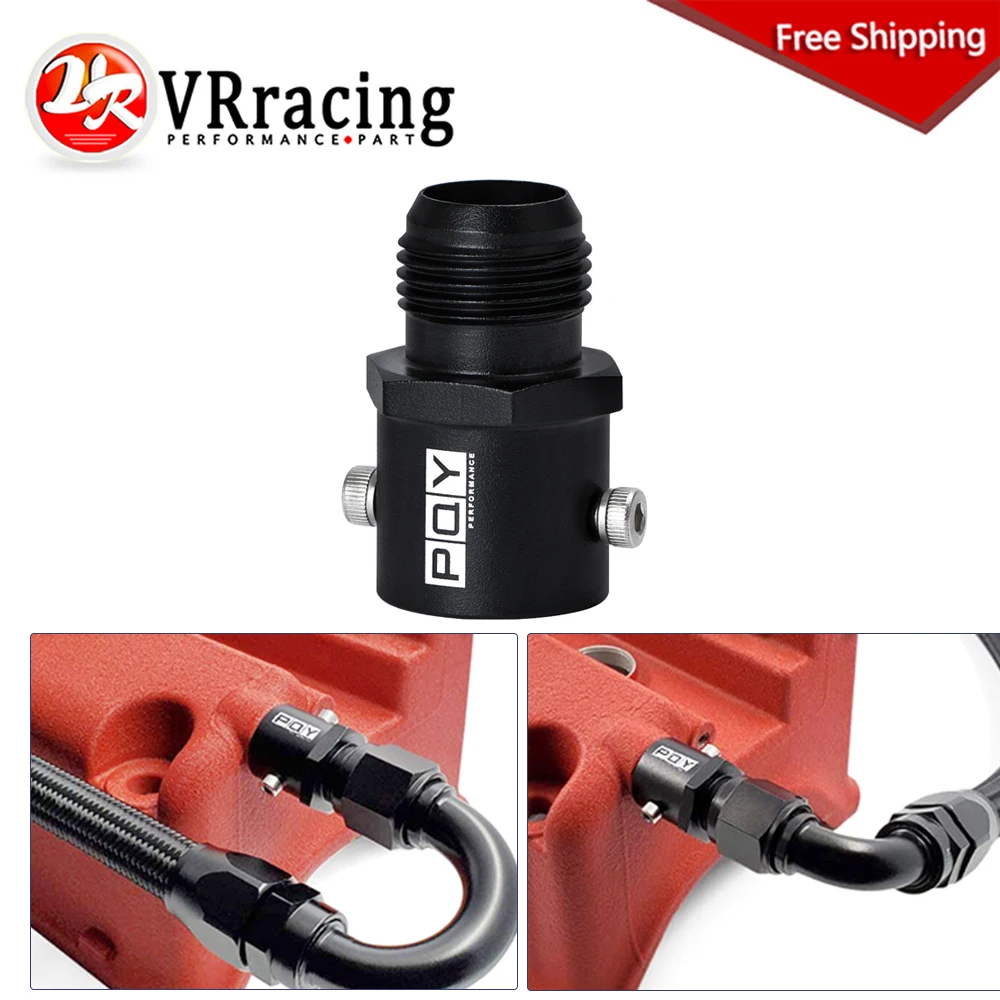 

Rocker Valve Chamber Cover Block Plug Breather Catch Can Fitting Adapter 19mm AN10 Vent For Honda Civic Acura Rsx Tsx K20 K24