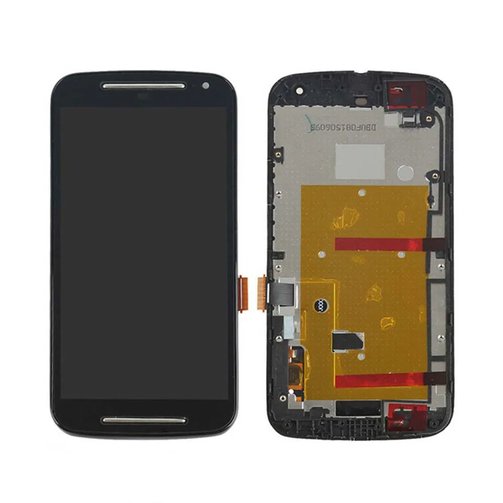 For Motorola MOTO G2 XT1063 XT1064 XT1068 LCD Display WithTouch Screen Digitizer Assembly With Frame Replacement For MOTO G2 LCD