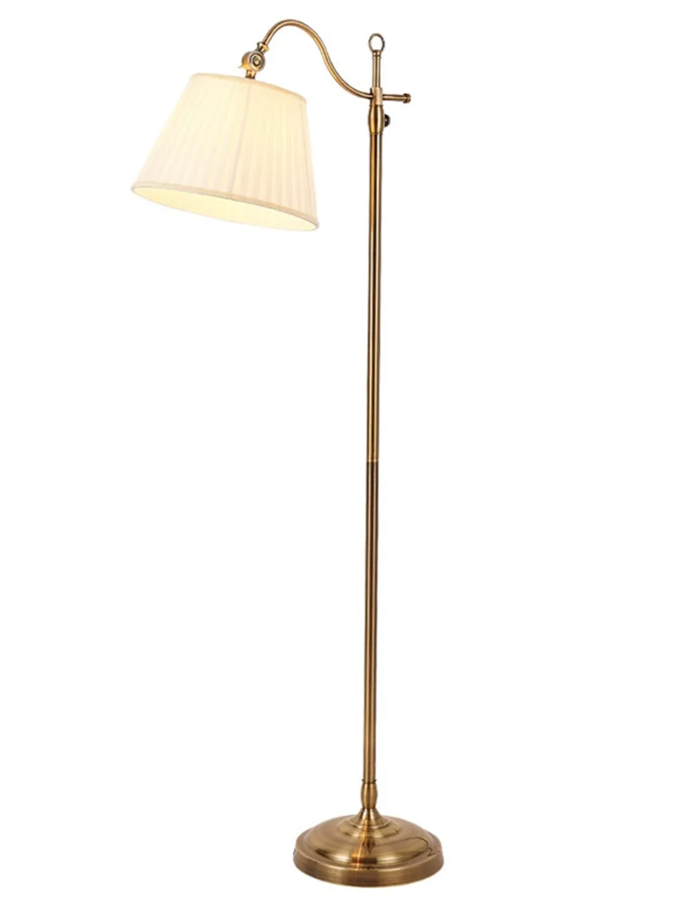 Modern With Hanging Shade  Heavy Base  Industrial Uplight Downlight With Ambient Lighting For Indoor LED Floor Lamp