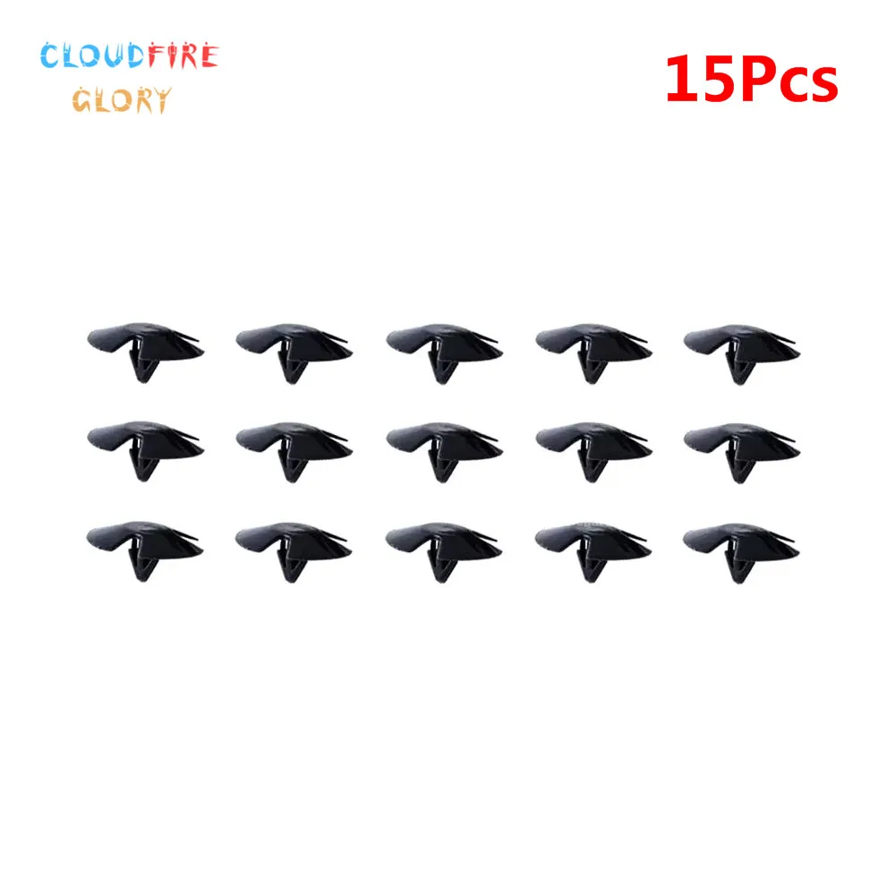 

CloudFireGlory 15Pcs Hood Insulator Retainer Clips For Chrysler 300 2005-2017 For Jeep Cherokee 2015-2017 For Ram 4878883AA