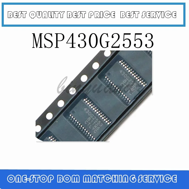 5PCS~20PCS MSP430G2553 MSP430G2553IPW28R 430G2553 TSSOP-28