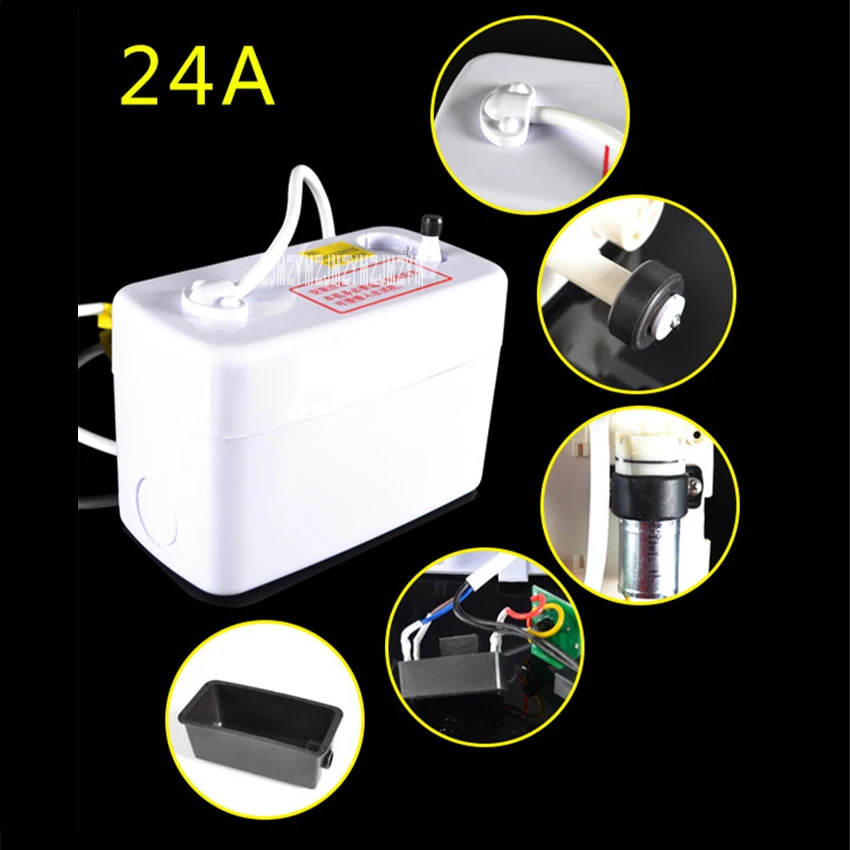 PC-24A Air Conditioning Drainage Pump Automatic Air Conditioning Drainer Air Conditioner Drainage Pump Condensate Lift Pump