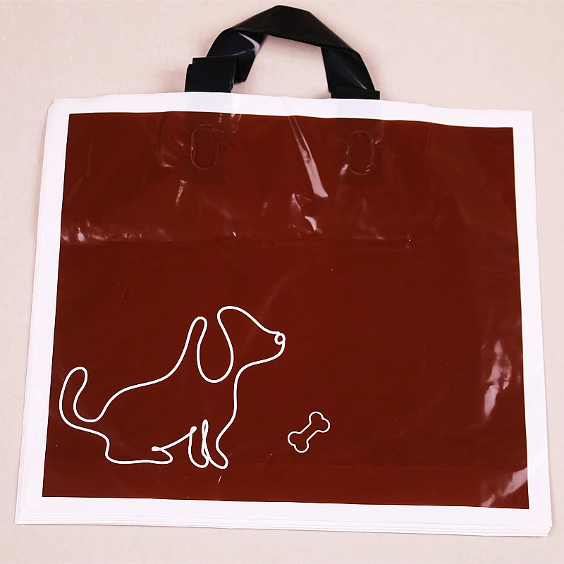 Cute Cartoon Party Bolsas de Regalo Large Plastique Packaging for Small Businesses 29x35cm 10pcs/Lot