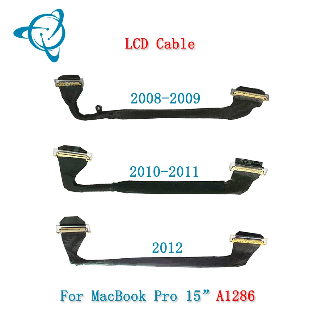 

Shenyan Original A1286 Screen Cable For Macbook Pro 15.4" LCD LED LVDS Flex Cable 2008-2012 Year