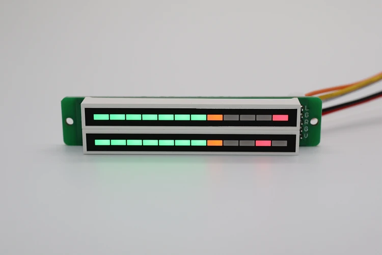 LINK1 Dual 12 Level indicator VU Meter music Audio Level Meter Stereo Amplifier Board AGC Mode DIY KITS