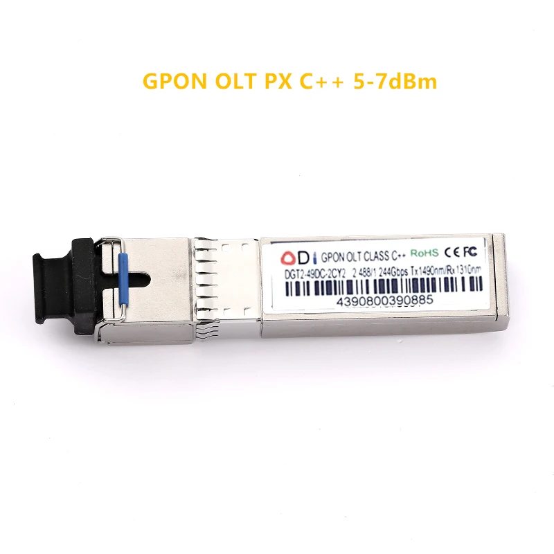 G/epon sfp GPON2.5G olt pxc + pxc + + EPON1.25G 20キロTX1490nm/RX1310nm PX20 + PX20 + + PX20 + + + 光モジュールepon/gpon olt ont sc