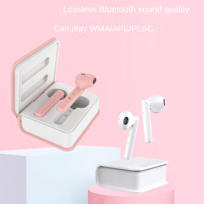 TWS wireless bluetooth earbuds touch sports surround sound noise reduction earphones Creative book headphone SS-TWS112 headset