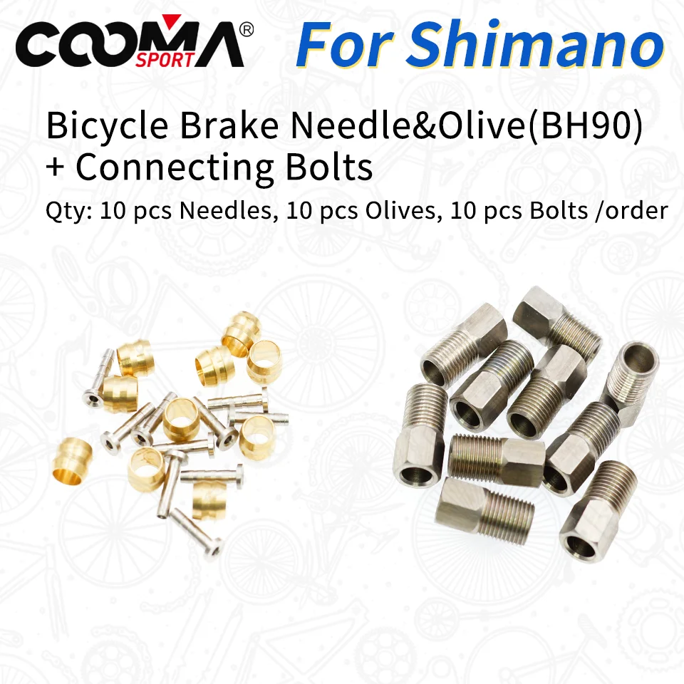 10 Sets Fahrrad Hydraulische Brems Schlauch BH90 BH59 Olive Nadel/Stecker Einsatz Stecker Bolzen Für Shimano Magura AVID SRAM – Detail 1