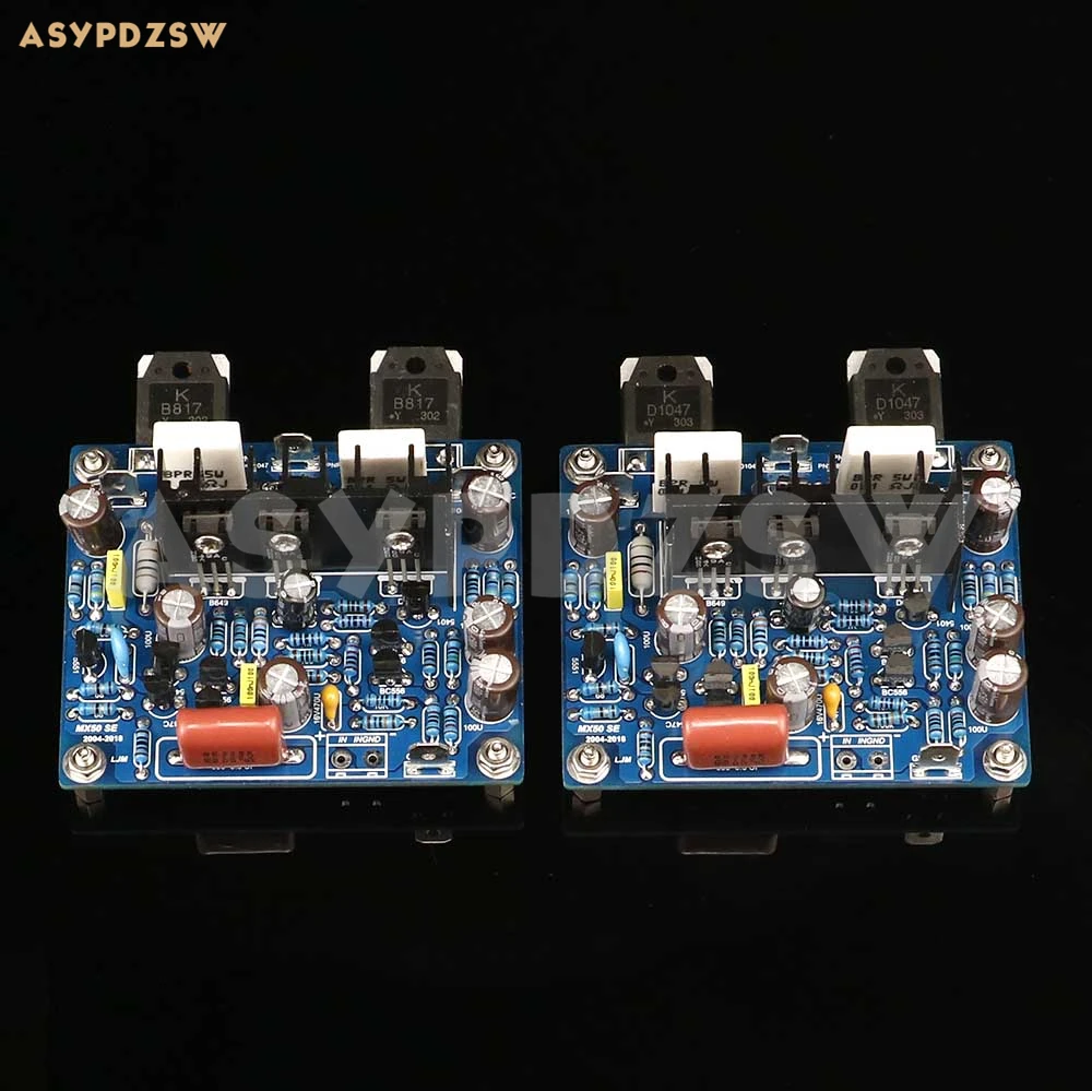 

2 CH MX50 SE KTD1047 KTB817 Power amplifier DIY Kit/Finished board 100W+100W