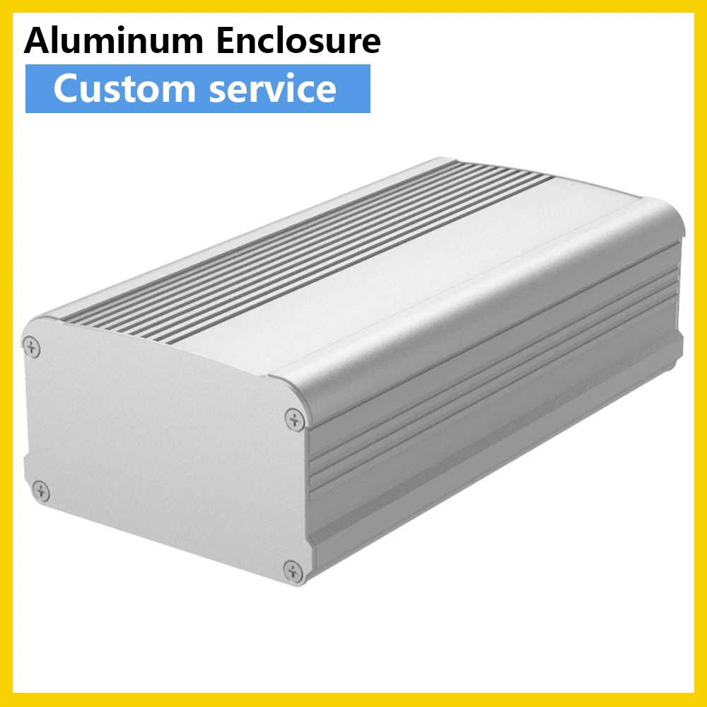 Junction Box Portable Electroplating Sandblasting Cutting Hole Customization Box Electronic Component Enclosure H12 95W55H