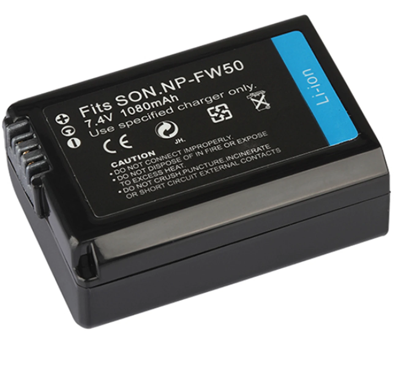 Battery Pack for Sony NP-FW50, NPFW50 InfoLITHIUM W-Series