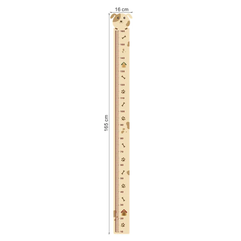Creative Height Measure Ruler Wall Stickers Home Decoration Kids Room Bedroom Mural Art Diy Pvc Growth Chart Wall Decal