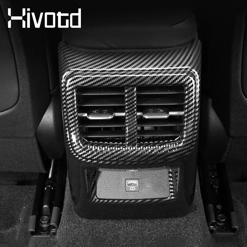 

Для Kia K5 dl3 2021 2020 автомобильный подлокотник, задняя крышка розетки кондиционера, рамка, внутренняя декоративная накладка переменного тока, аксессуары