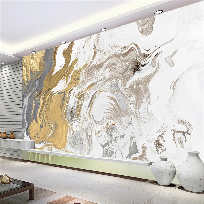 

beibehang custom Abstract marble Photo mural Wallpaper Modern Murals Living room decoration Bedroom Waterproof 3D Wall Painting