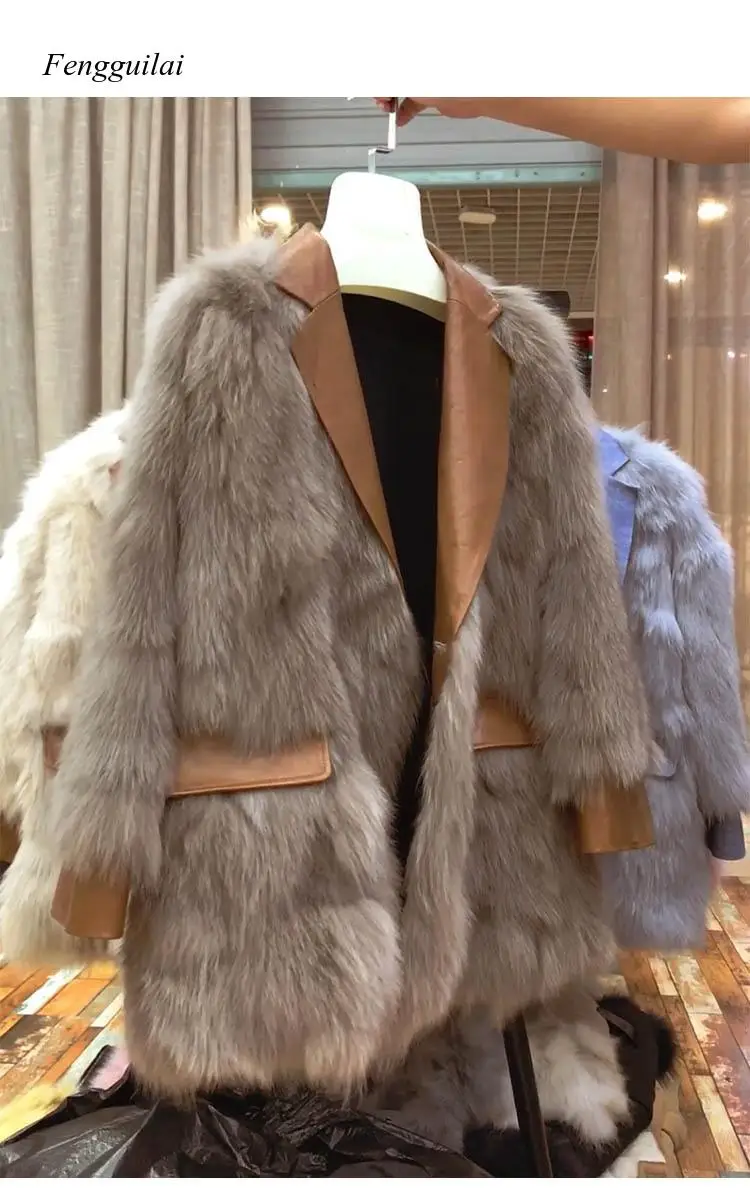 Рисунок 6 - Женское Свободное пальто из искусственной