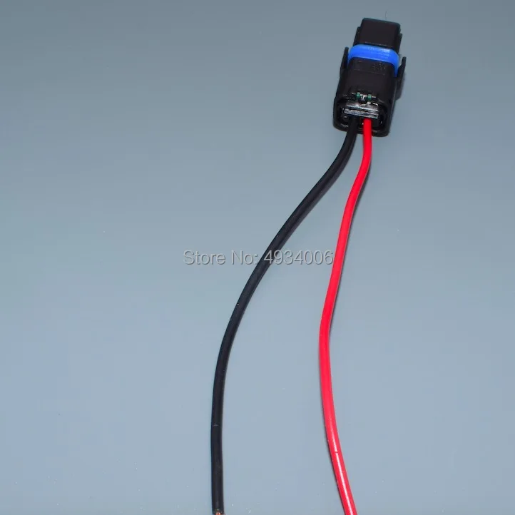 Worldgolden  2 Pin/Way  Waterproof Automotive Female Connector Water Temperature Sensor Plug With Wire Pigtail 211PC022S0049