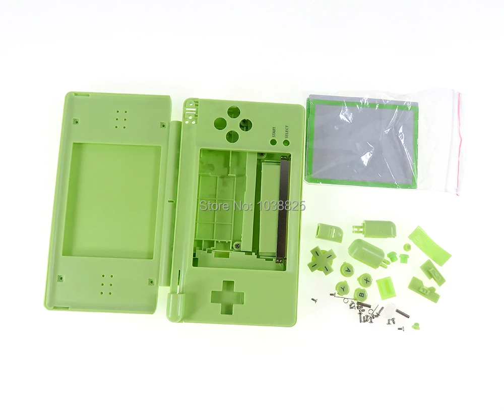 Imagem -05 - Jogos Lote Peças de Reparo Completa Substituição Habitação Escudo Capa Case Kit para Nintendo ds Lite Ndsl 10