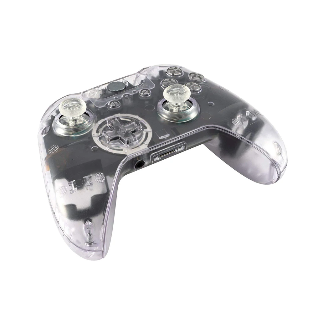 Escudo plástico transparente para xbox um controlador de jogo reparação substituição