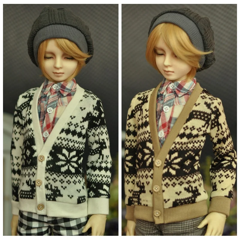 

1/6 1/4 1/3 весы BJD одежда Верхний вязаный кардиган пальто для BJD/SD YOSD MSD SD13 SSDF ID72 HID сильные аксессуары для кукол дяди C0078