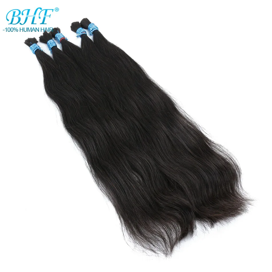 Cabello Humano BHF para Trenzas sin Tejido 100% Vietnam Remy Lacio 100g Extensiones Naturales para Trenzas 3