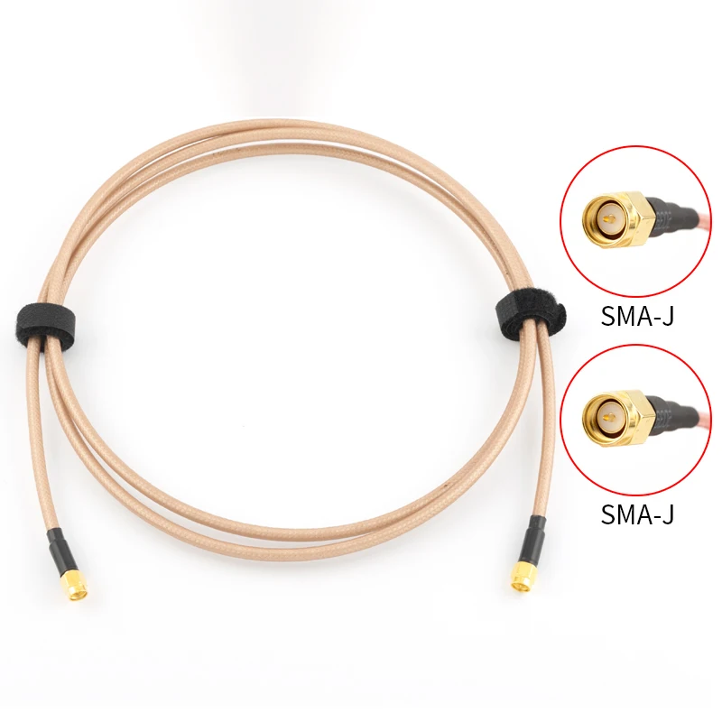 PURELIN  RG142 SMA Male plug to SMA Male plug Straight Connector RF Coaxial Jumper Pigtail Cable  Free Ship