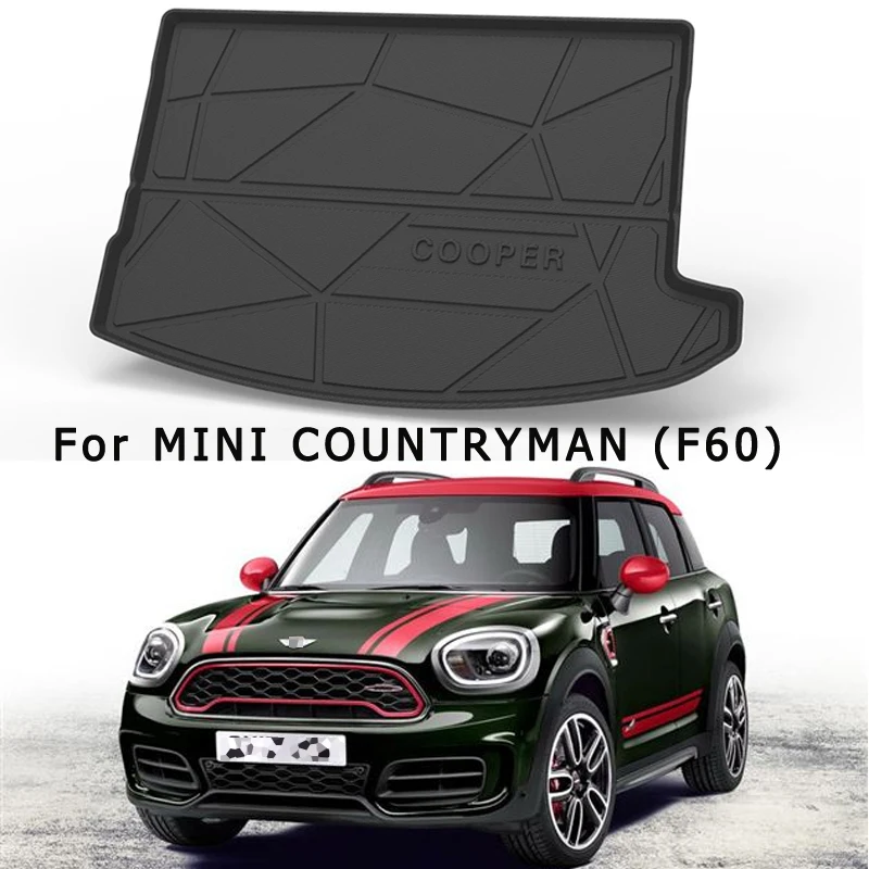 

For BMW MINI Countryman F60 F56 One Auto Car Cargo Liner All-Weather Non-slip Trunk Mats Boot Tray Carpet Interior Accessories