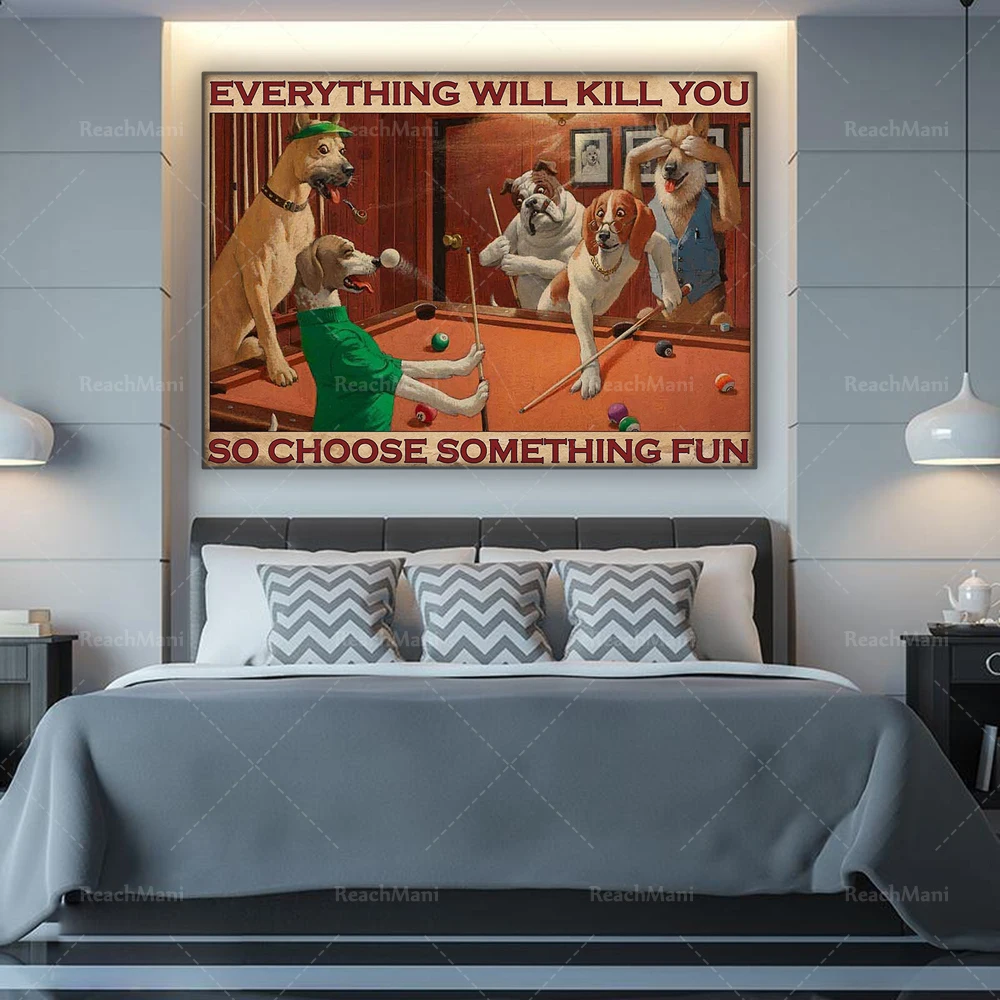 Billiards Poster Do…