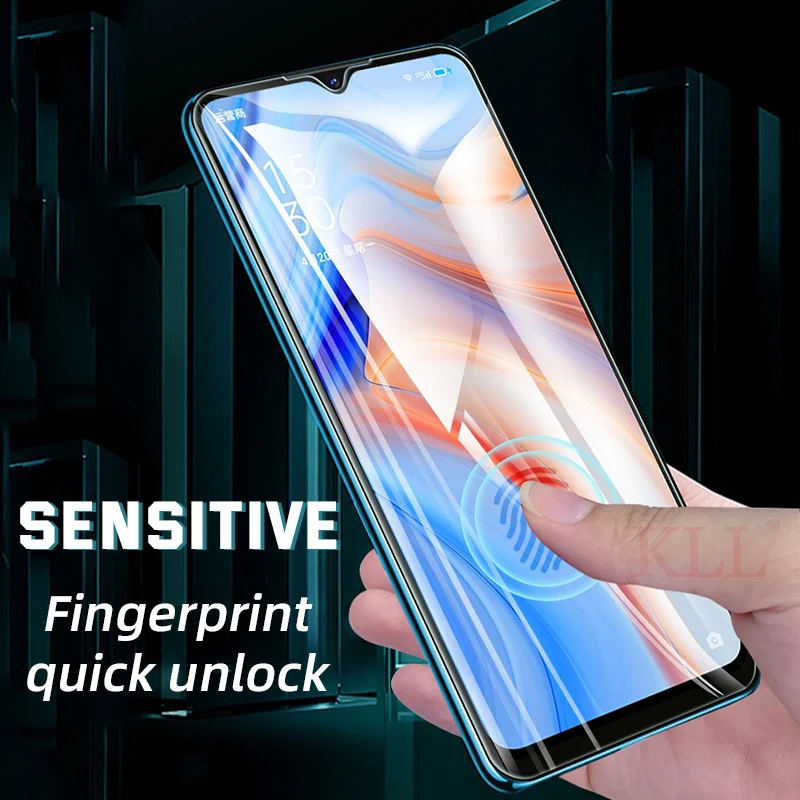 1-3pcs Matte Tempered Glass for OPPO F17 Pro A33 A32 A53 A72 A12 A92 A52 A93 A9 Screen Protector OPPO Reno 5 lite 4 3 2f 2 Glass