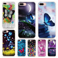 For Elephone P9000 P8000 P9000 Lite M2 C1 S2 S7 Soft Tpu Silicone Case Print Butterfly Cover Protective Coque Shell Phone Cases