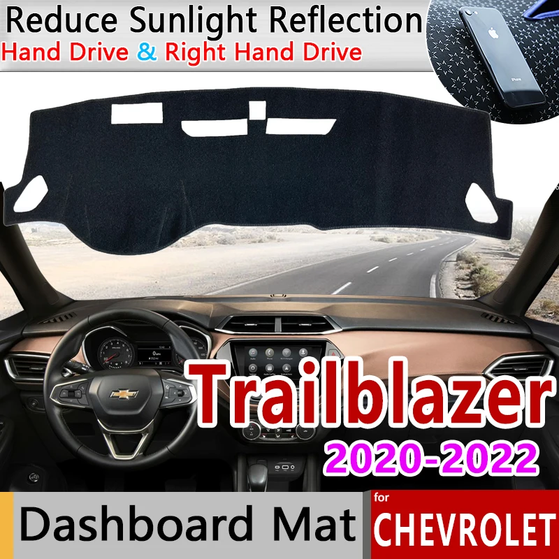 

Dashboard Cover Dash Board Mat Carpet Pad for Chevrolet Holden Trailblazer RG LS LT 2020~2023 Sunshade Cape Cushion Accessories