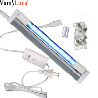 Ozone Ultraviolet Germicidal Light T5 Tube With Fixture UV Sterilizer Kill Dust Mite UVC quartz lamp For Bedroom /Hospital