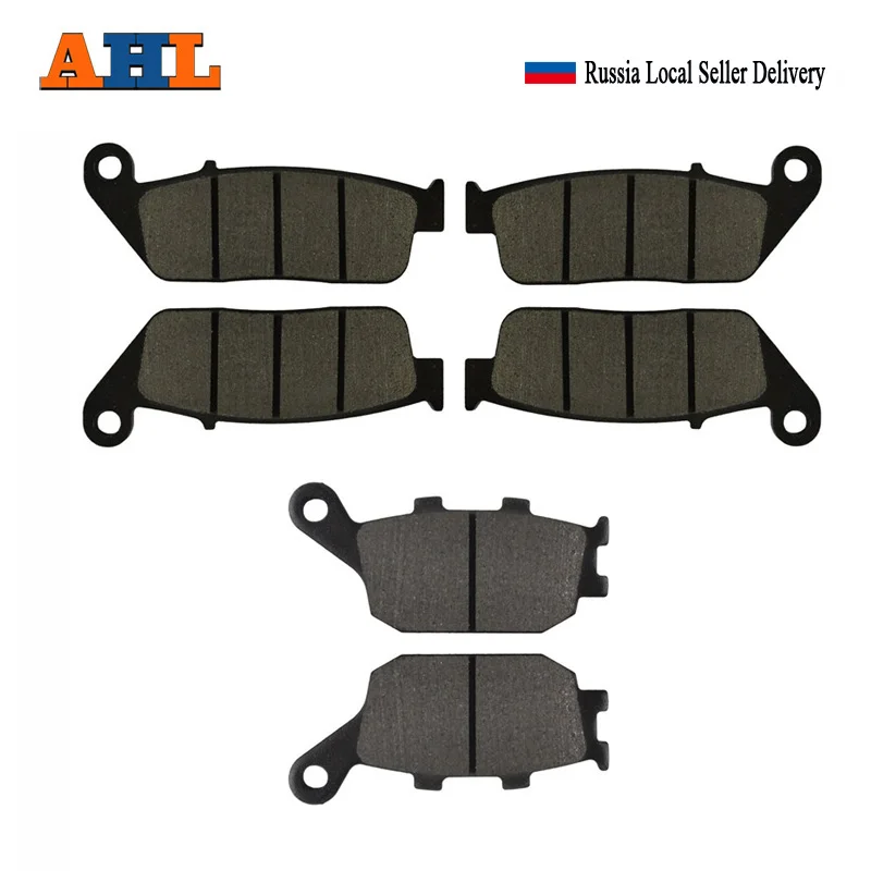 

AHL Motorcycle Front and Rear Brake Pads for HONDA CB600F CB600 F / 599 2004/ 2006 Brake Disc Pad Kit