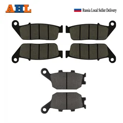 AHL Motorcycle Front and Rear Brake Pads for HONDA CB 600 CB600 FY/F1/F2/F3/F4/F5/F6 Hornet 2000-2006 Brake Disc Pad Kit